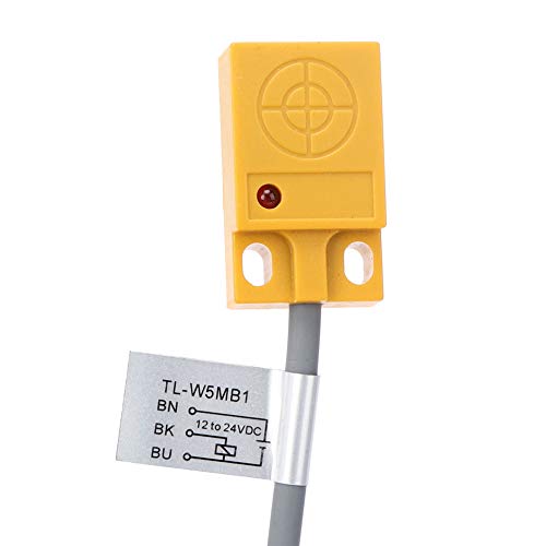 5mm Сензор Прекинувач, ABS Школка DC12-24V Сензор Switch Berm 3-Жици PNP НЕ со LED Индикатор за Индустрија