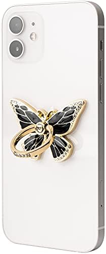 Пеперутка Мобилен Телефон Ѕвони на Носителот Прст Потпирачот, Метален Прстен Зафат Носител на Универзалната Компатибилен со iPhone